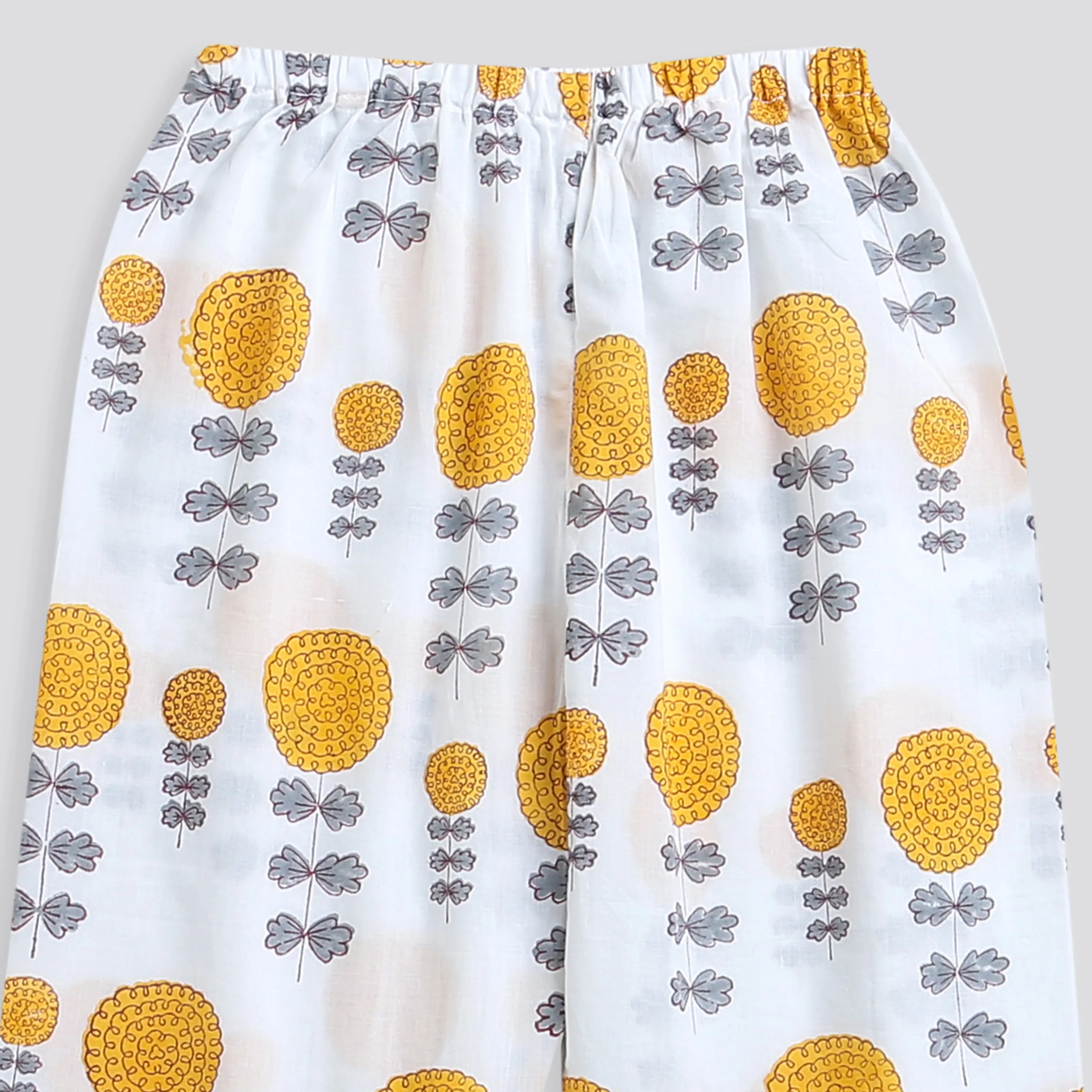 A Garden of Marigold' Kurta Pyjama Set