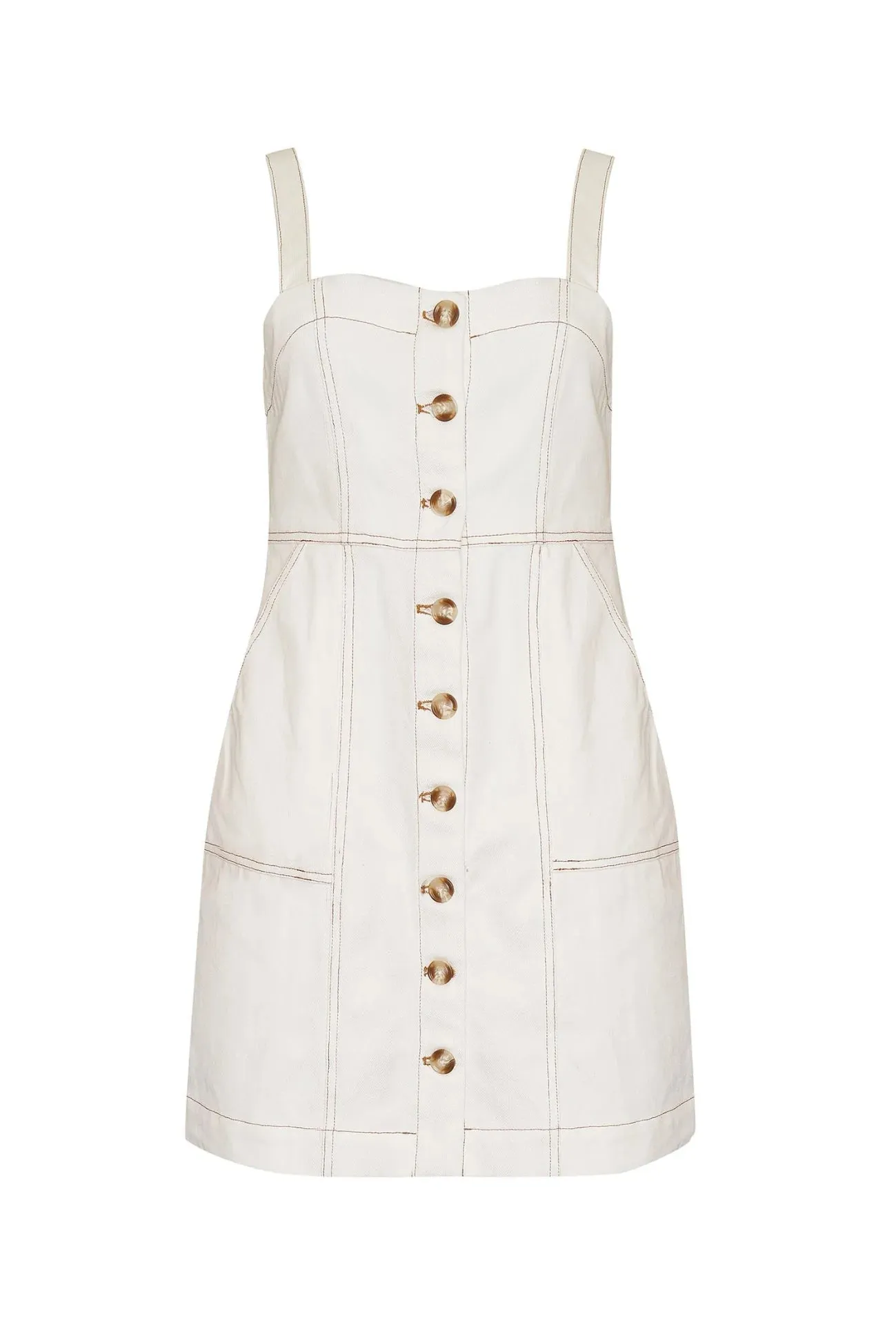 Althea Mini Dress - Ivory