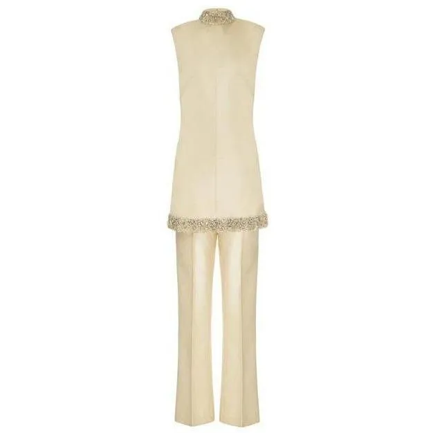 ARCHIVE - 1960s Uli Richter Three Piece Silk Trouser Suit