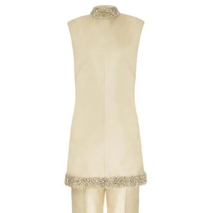 ARCHIVE - 1960s Uli Richter Three Piece Silk Trouser Suit