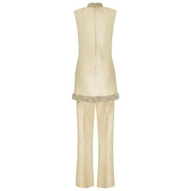 ARCHIVE - 1960s Uli Richter Three Piece Silk Trouser Suit