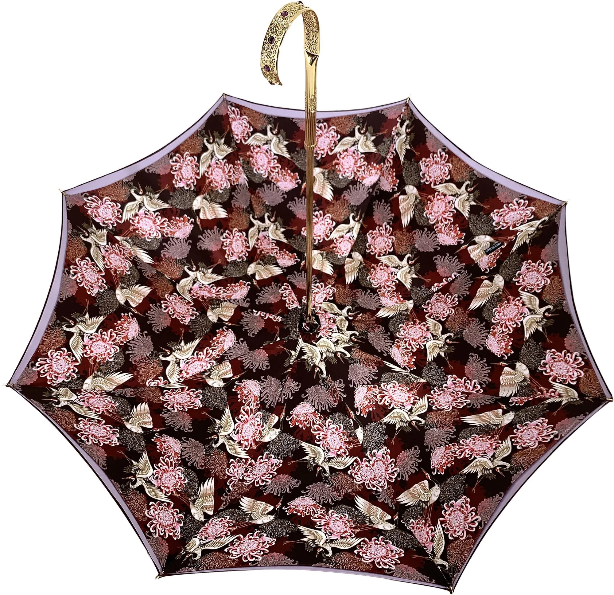Beautiful Double Cloth Umbrella-  Exclusive Herons Design
