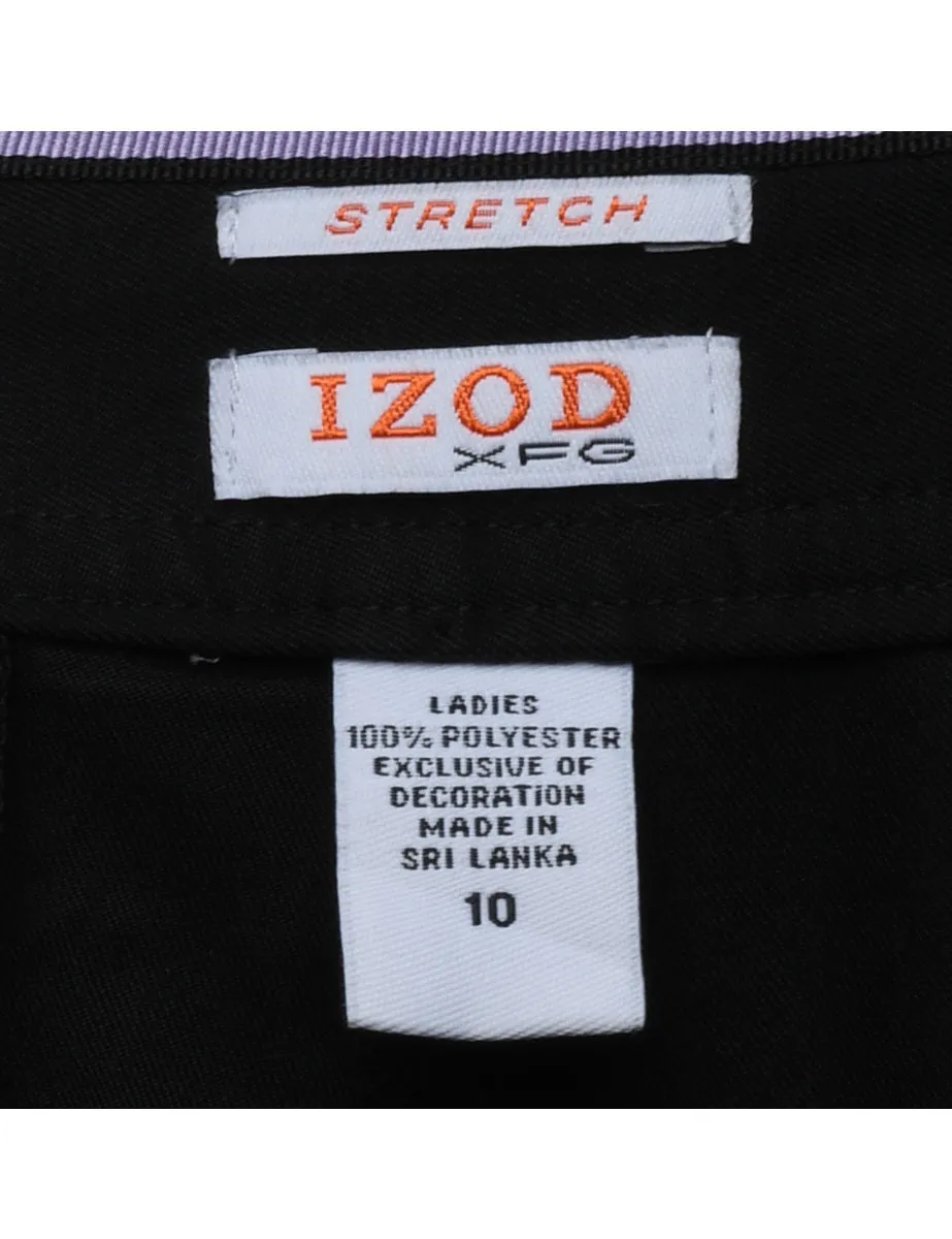 Black Izod Trousers - W34 L31