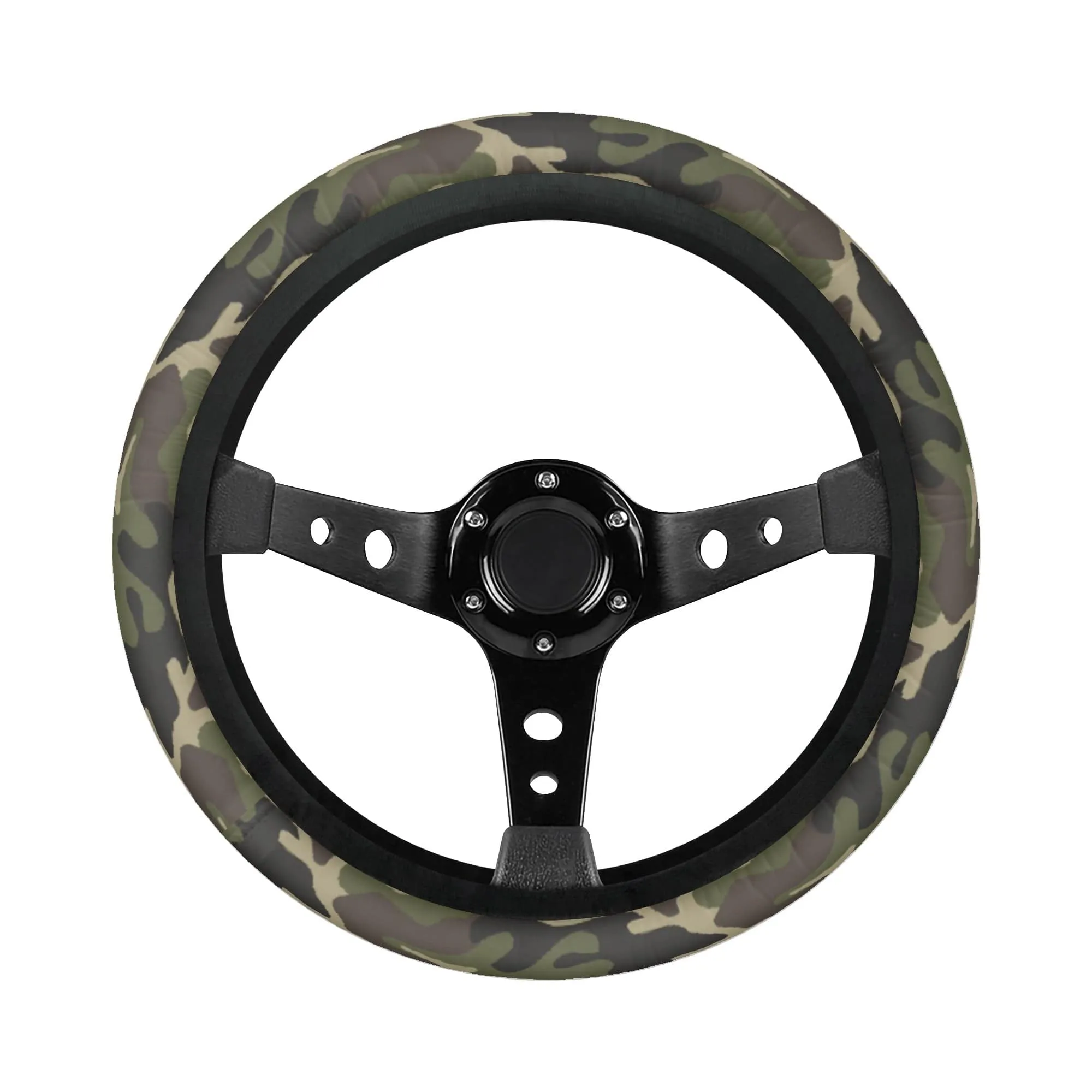 Camouflage Vehicle Steering Wheel Cover