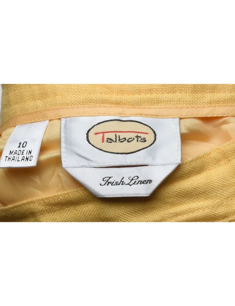 Casual Yellow Trousers - W32 L29