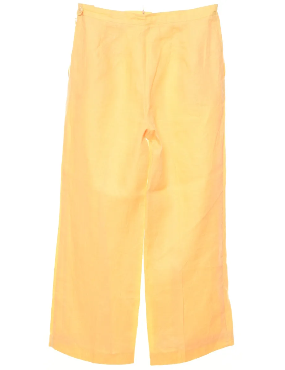 Casual Yellow Trousers - W32 L29