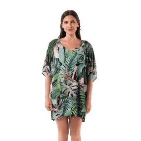 Celia Jungle Glam Tunic Cover-up