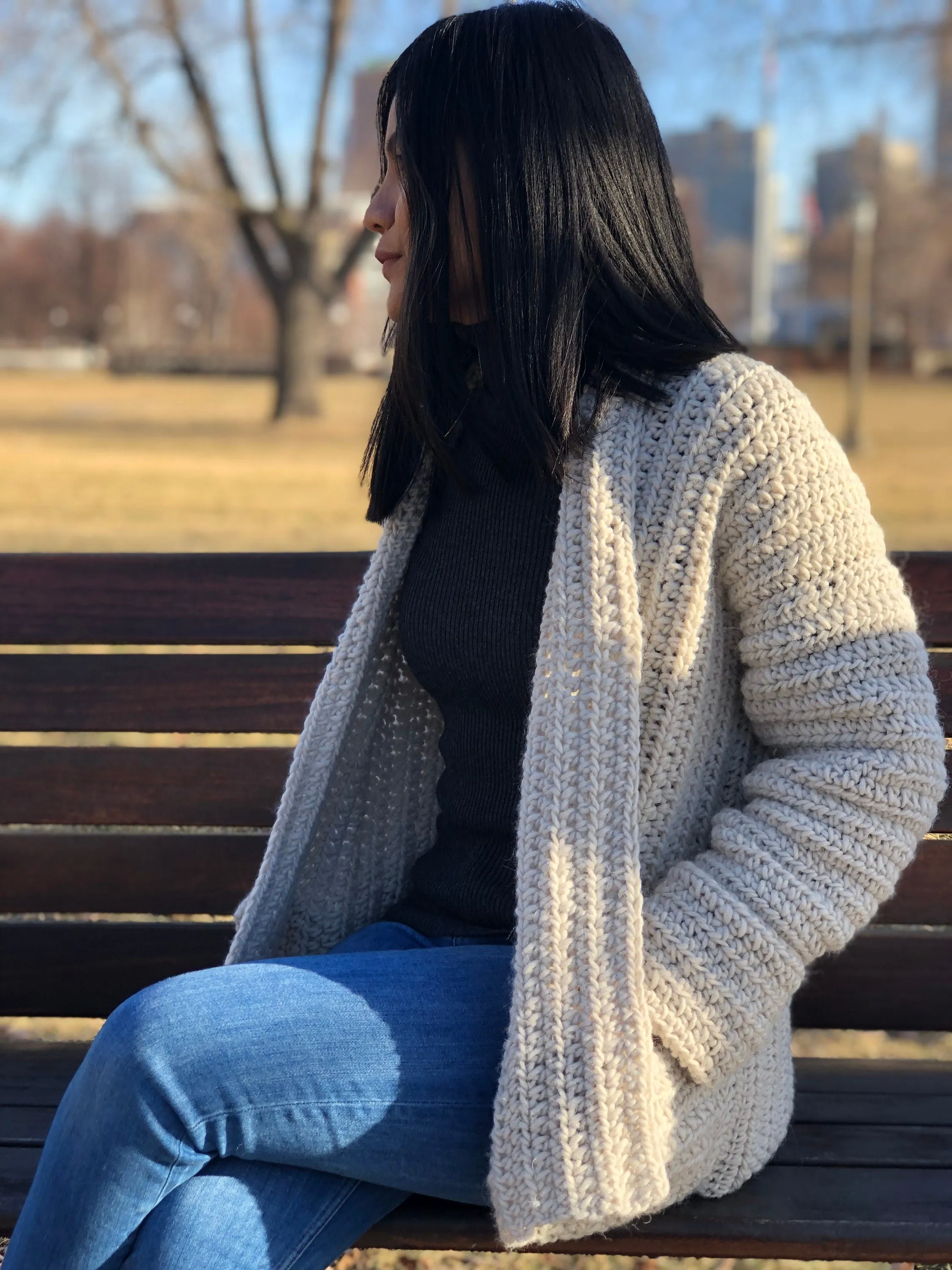 Crochet sweater pattern PDF file and video tutorial Tutorial : Us women's size XS - XL