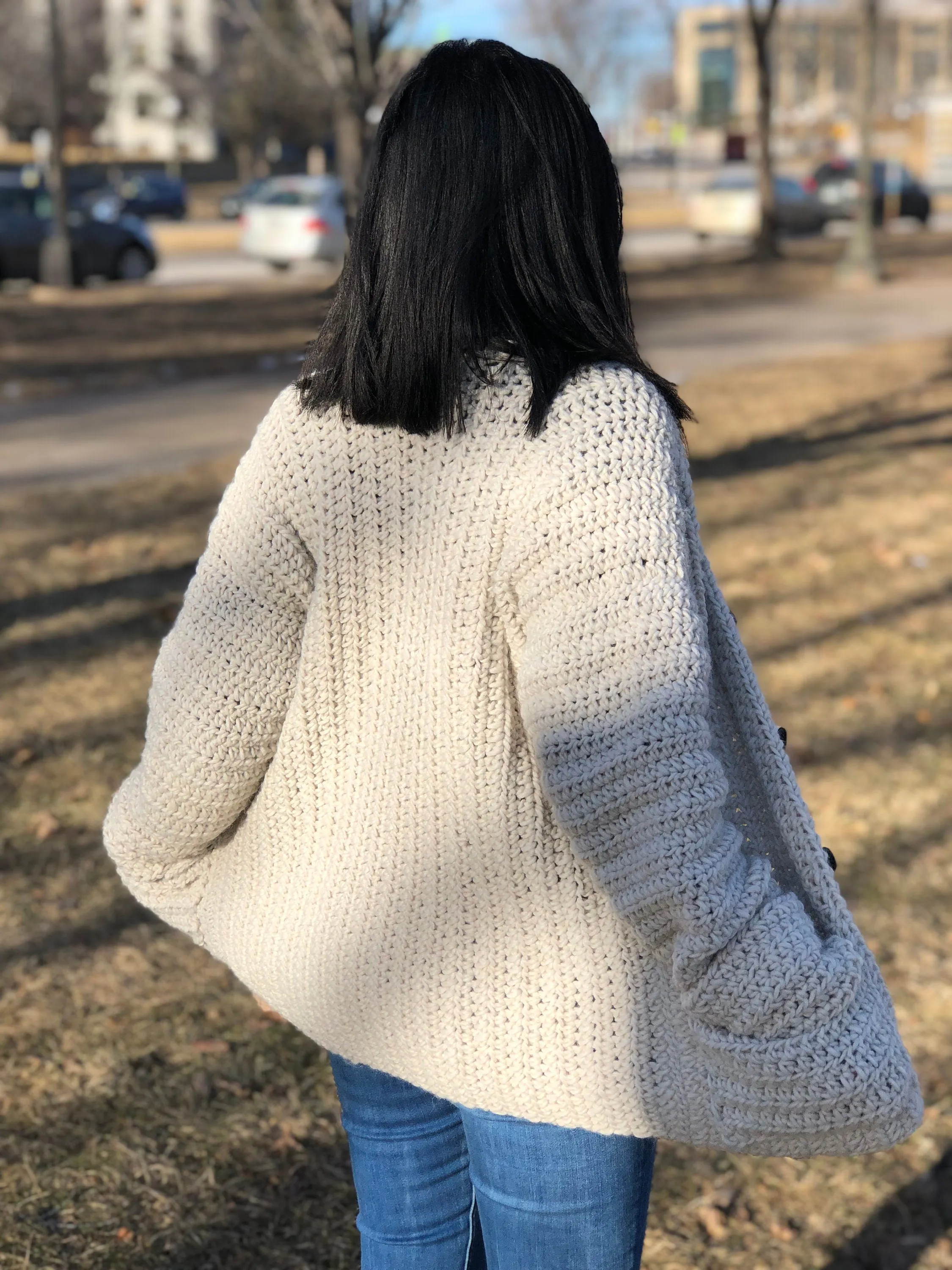 Crochet sweater pattern PDF file and video tutorial Tutorial : Us women's size XS - XL