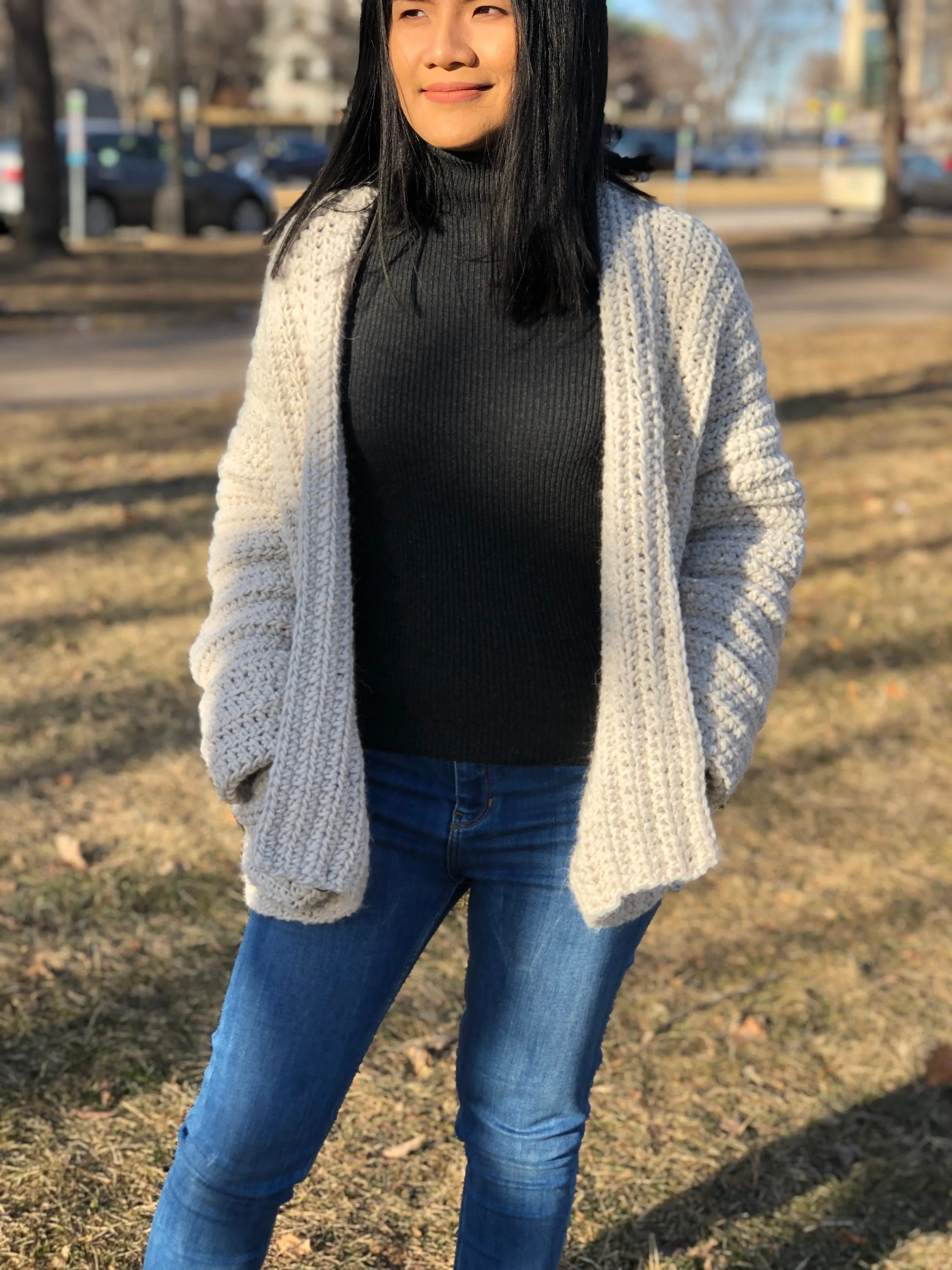 Crochet sweater pattern PDF file and video tutorial Tutorial : Us women's size XS - XL