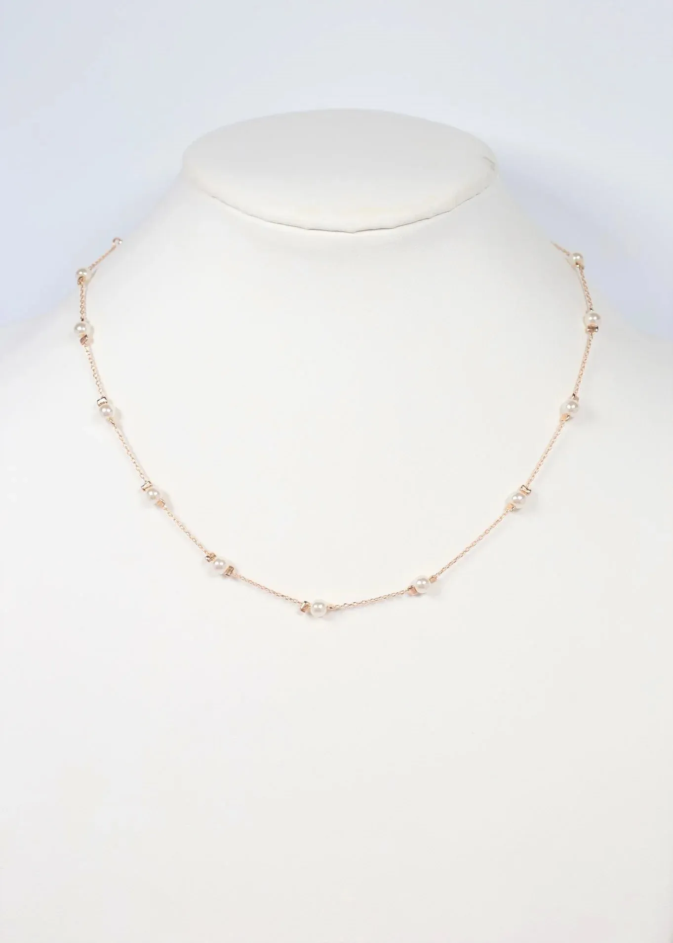 Faux Pearl Necklace