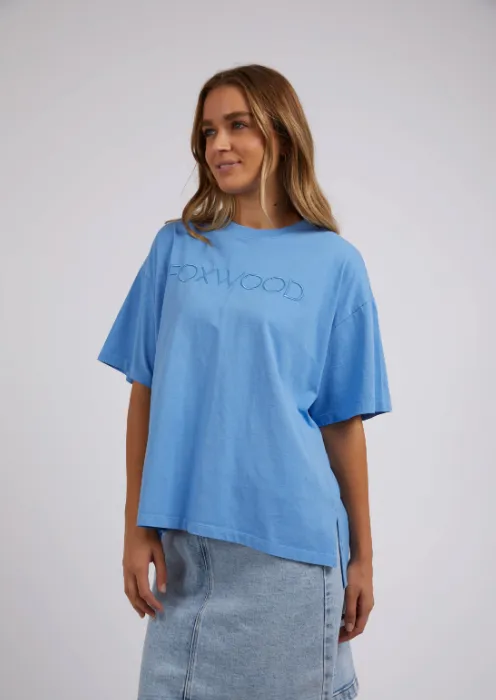 Foxwood Simplified Tee - Blue