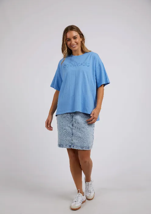 Foxwood Simplified Tee - Blue