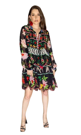 FRIDA- Tunic Floral Dress