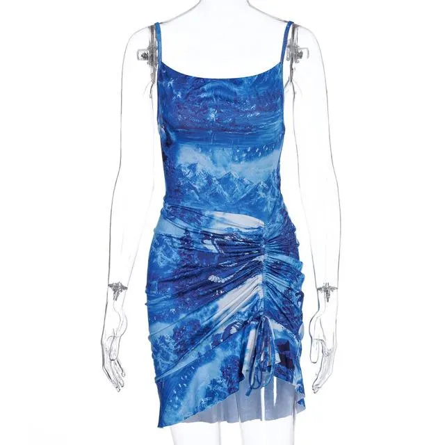 Graphic Sexy Hot Body con Dress