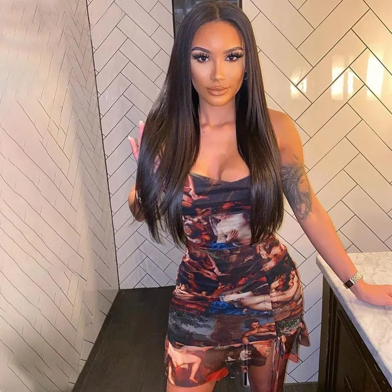 Graphic Sexy Hot Body con Dress