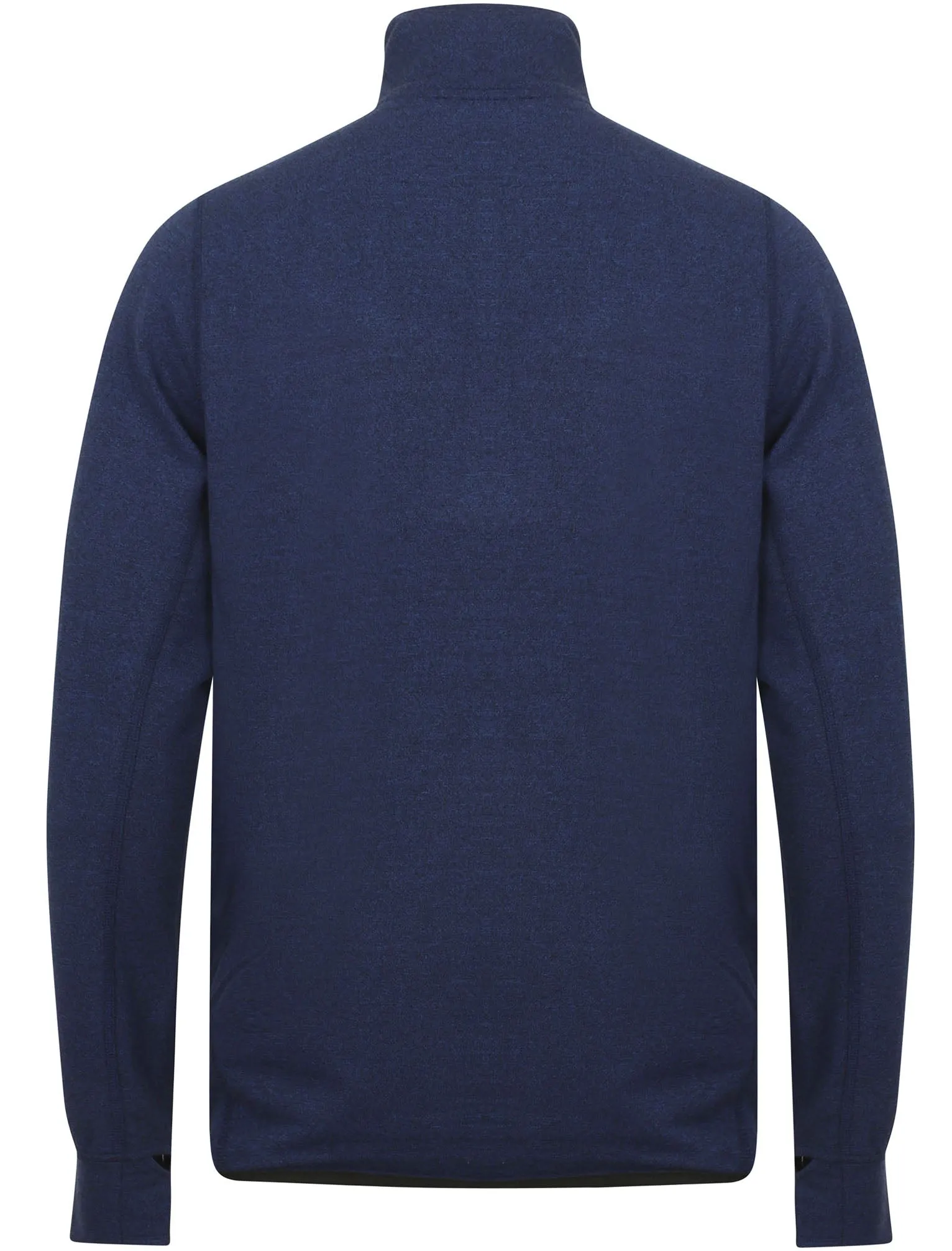 Haverburg Half Zip Funnel Neck Pullover Sweat In Sapphire - Tokyo Laundry Active