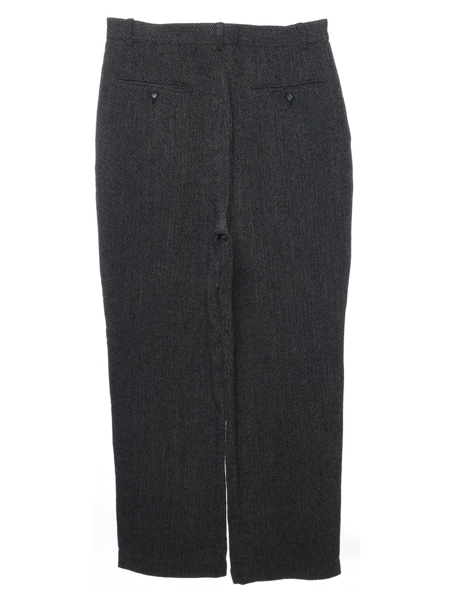 Herringbone Tweed Trousers - W32 L28
