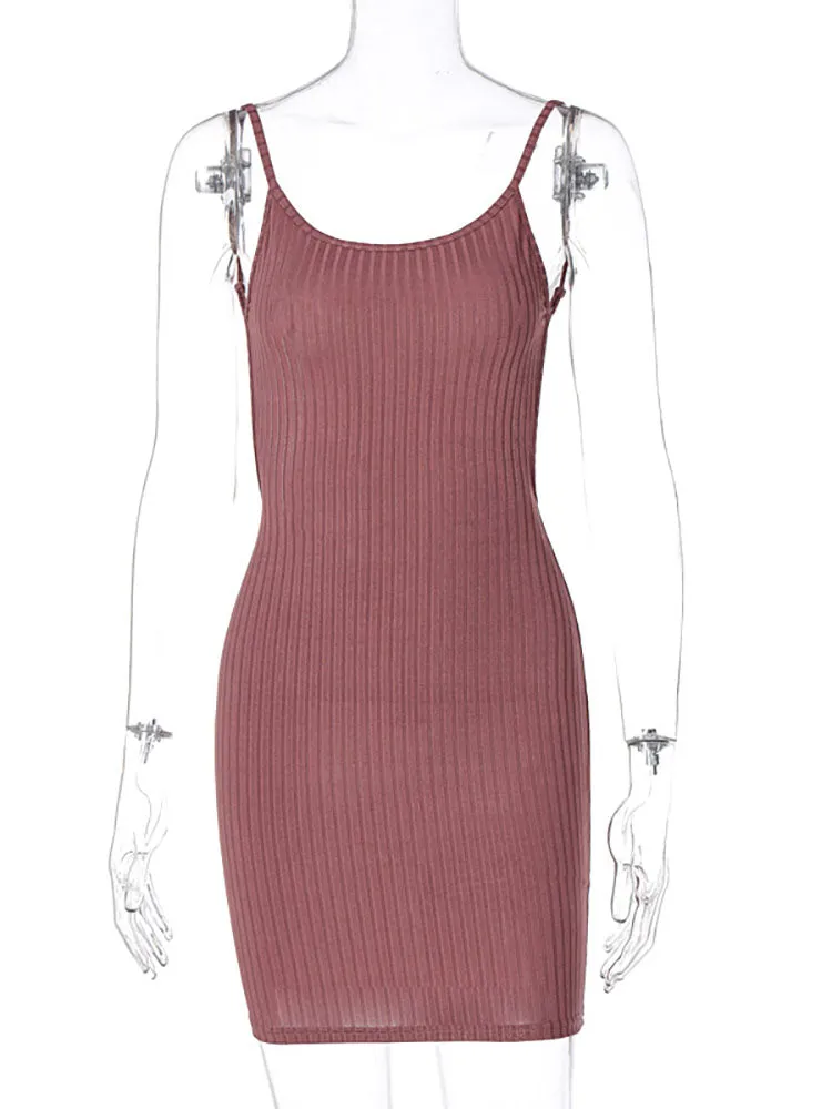 Julia Fashion - Sexy Backless Bodycon Women's Dress
