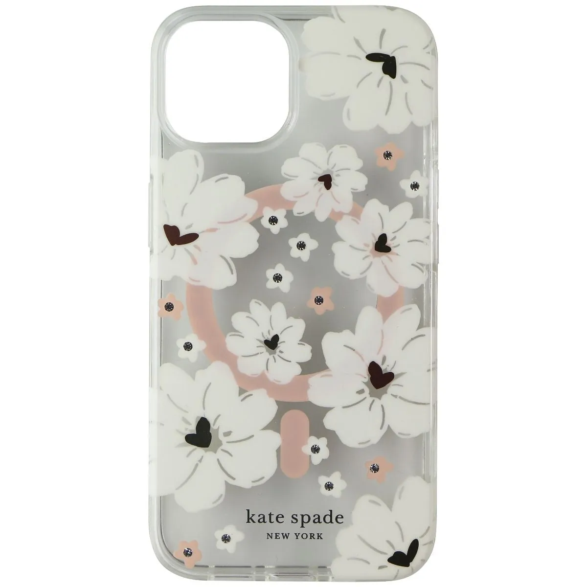 Kate Spade Protective Hardshell Case for MagSafe for iPhone 14 / 13 - Peony