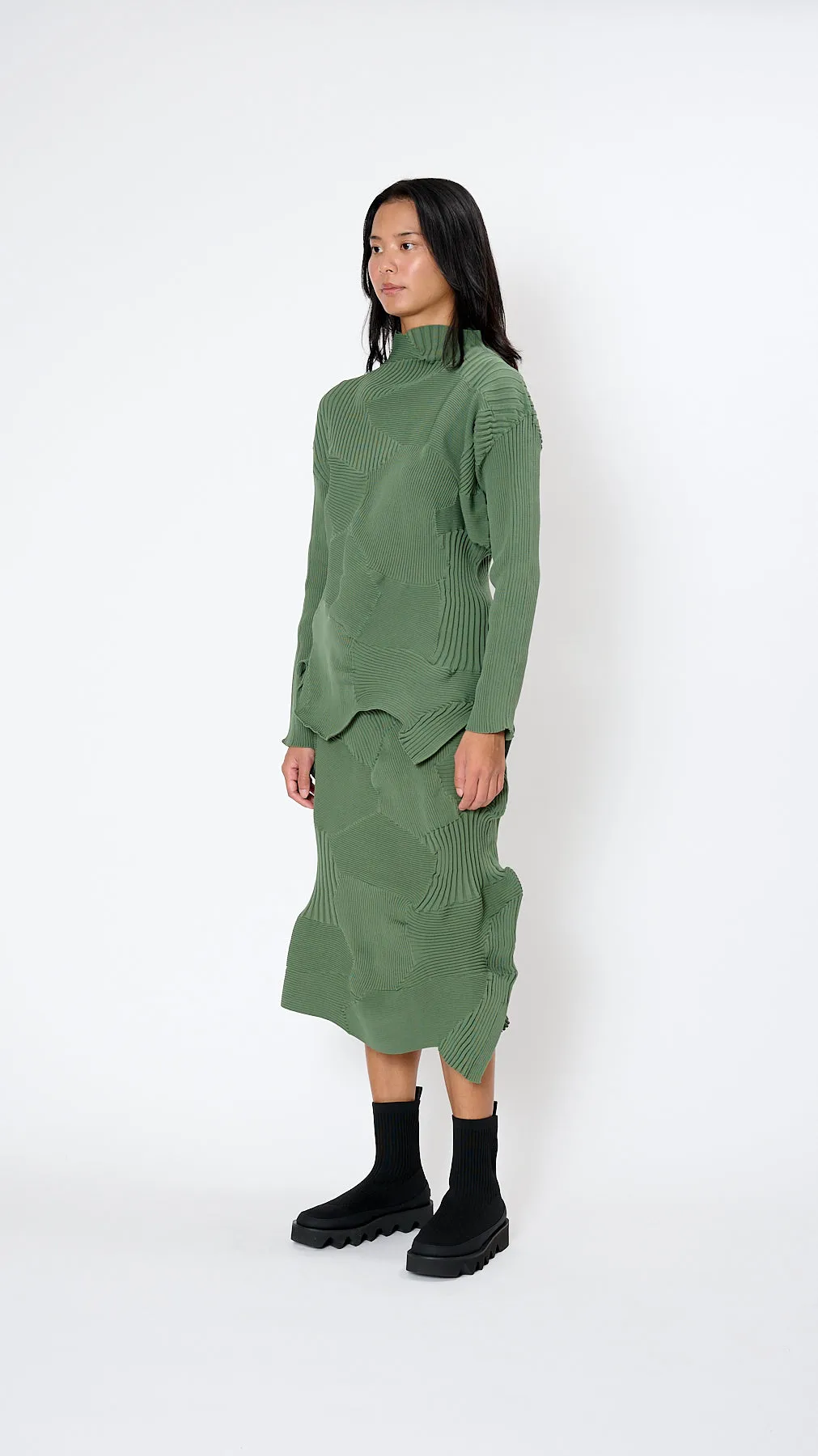 Kone Kone Top in Misty Green
