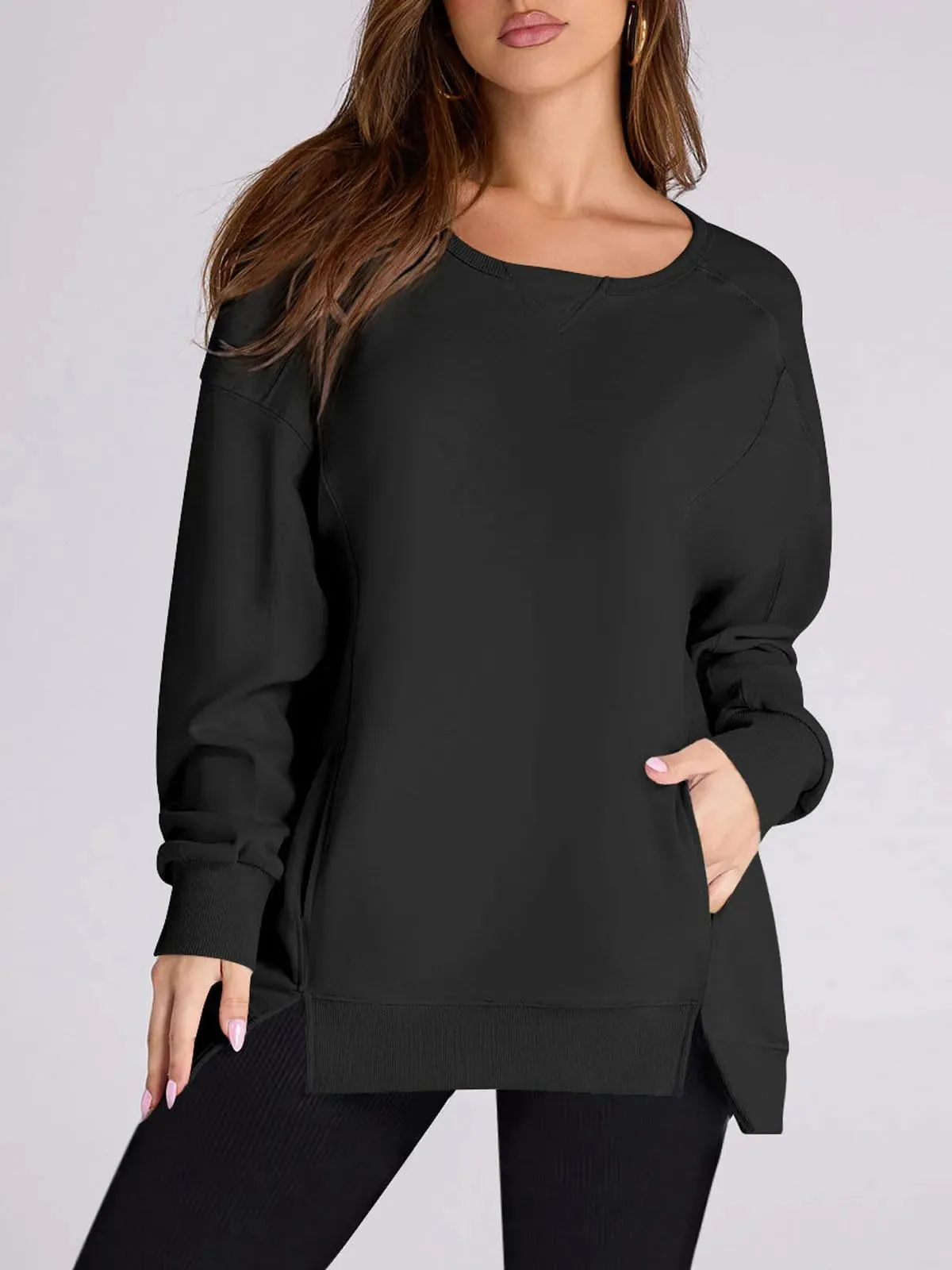 Luna™ Oversized Pullover with Pockets
