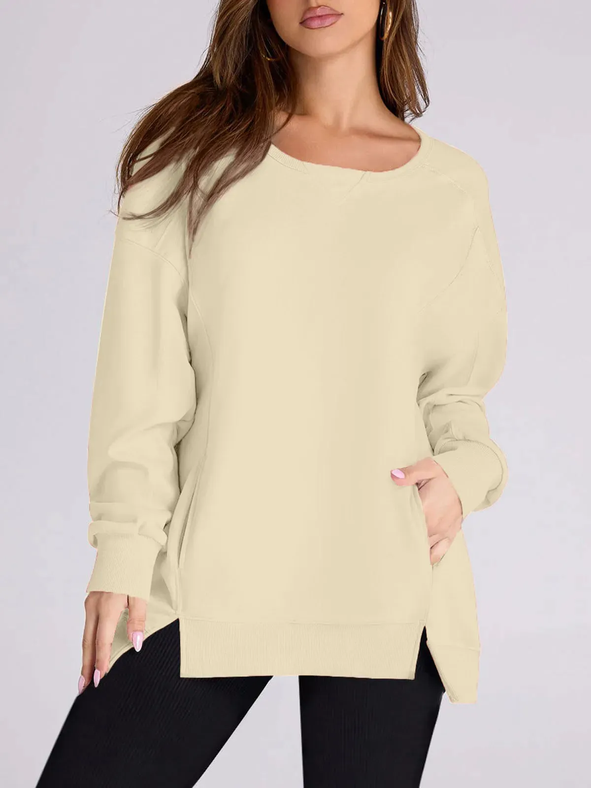 Luna™ Oversized Pullover with Pockets
