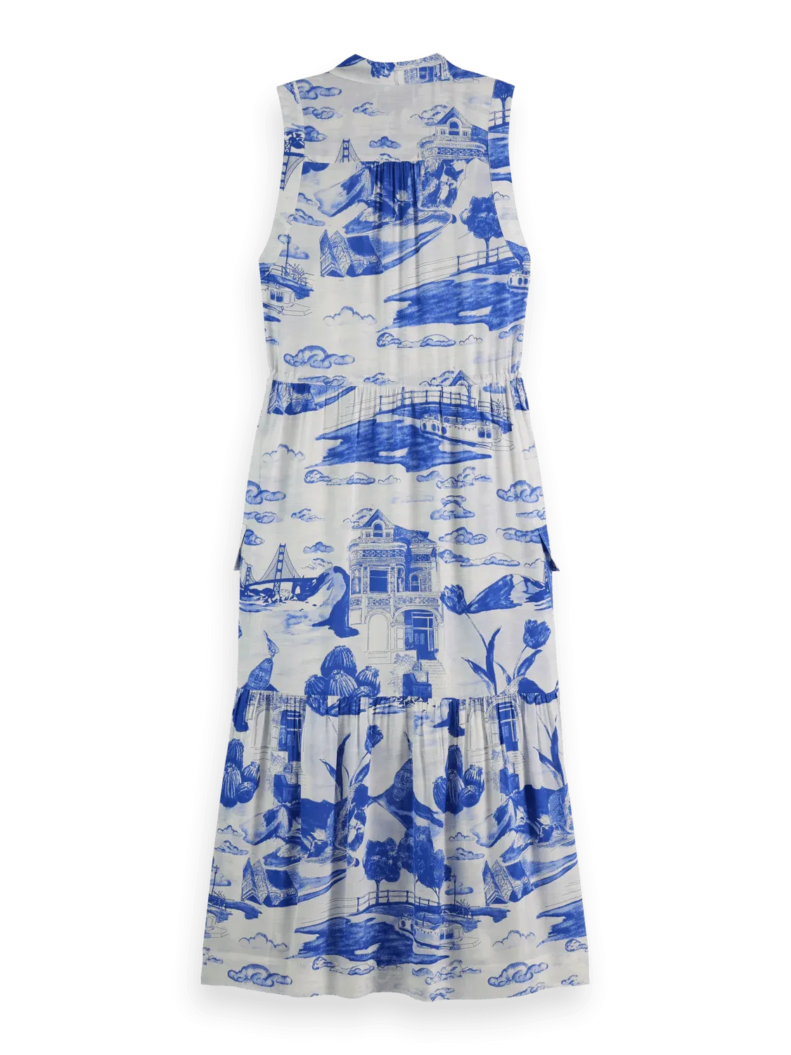 Maxi Fluid Utility Dress | Journey of the Free