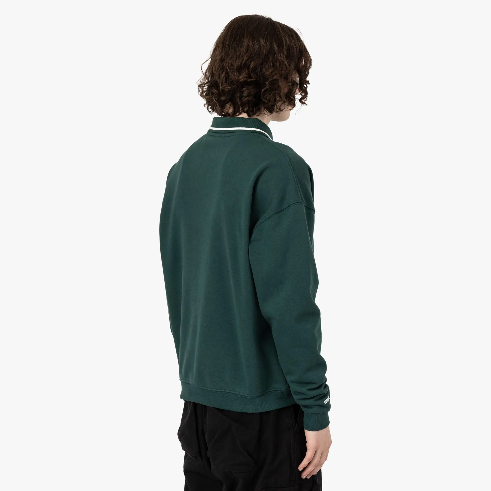 Metalwood Phuk Luzin Collared Sweatshirt / Spruce