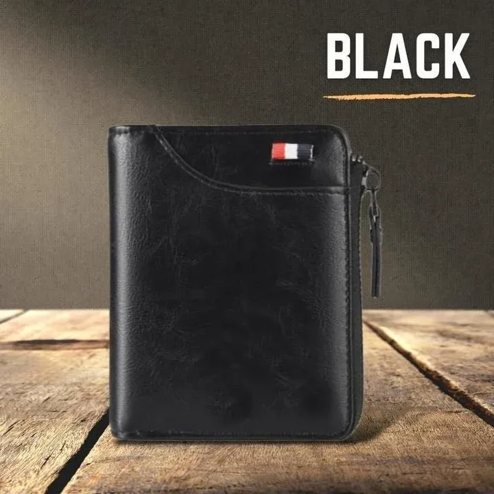 Multi-function Waterproof Leather RFID Blocking Wallet