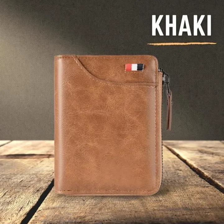 Multi-function Waterproof Leather RFID Blocking Wallet