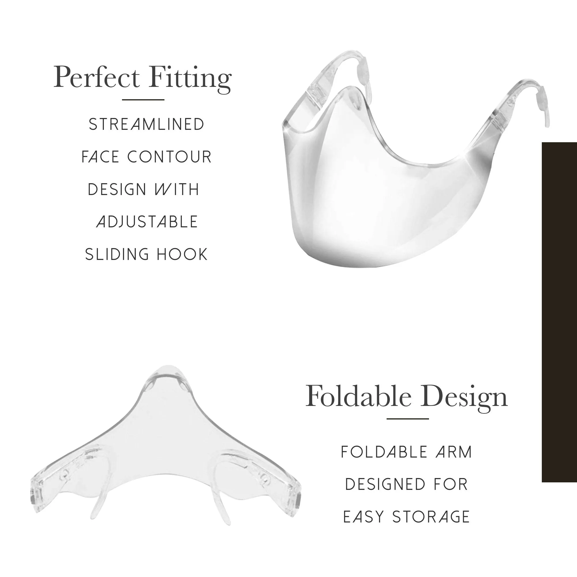 NEW Fashion Alternative Transparent Shield