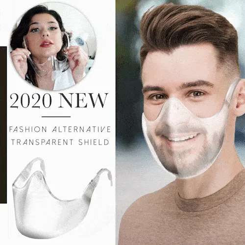 NEW Fashion Alternative Transparent Shield