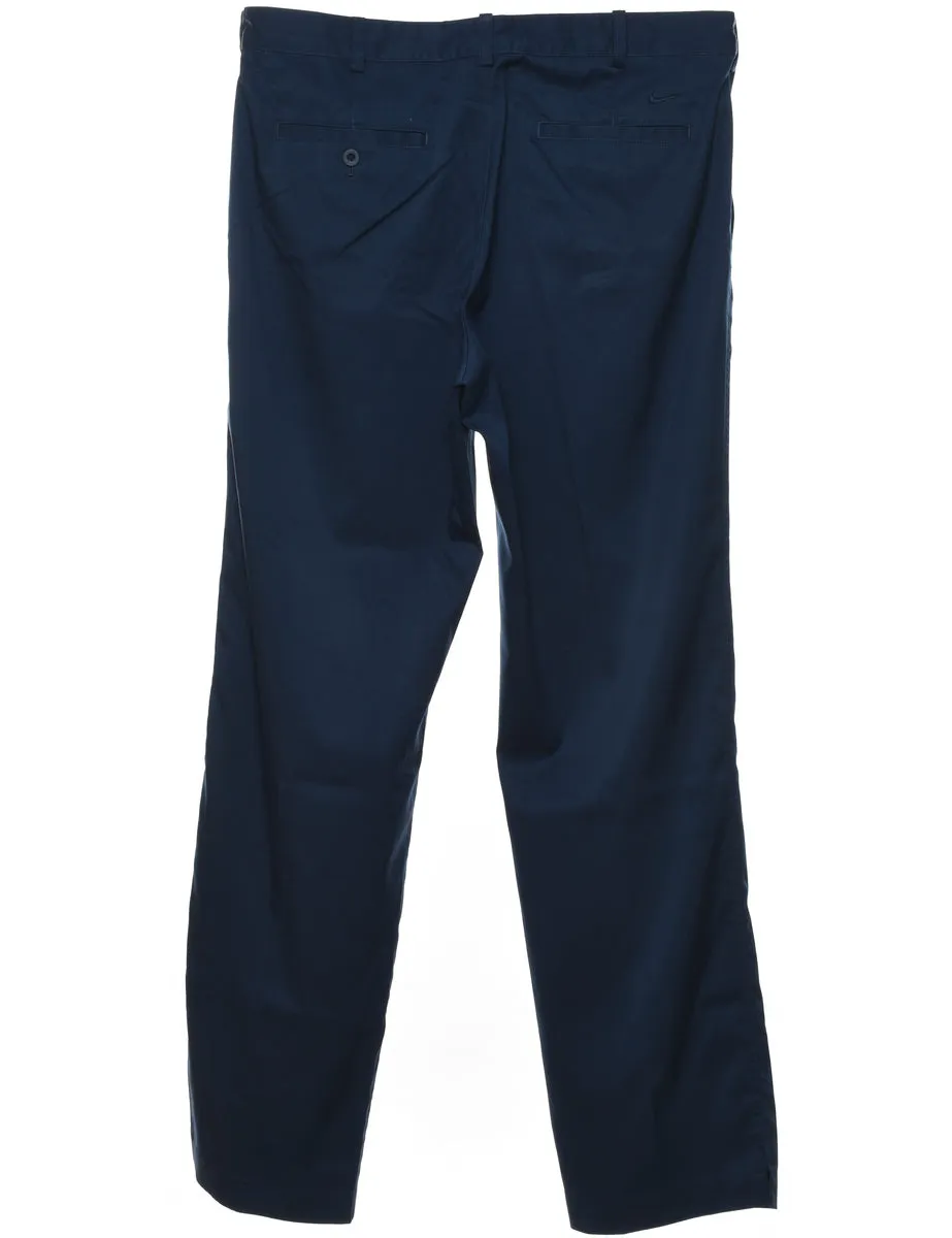 Nike Gold Navy Trousers - W36 L34