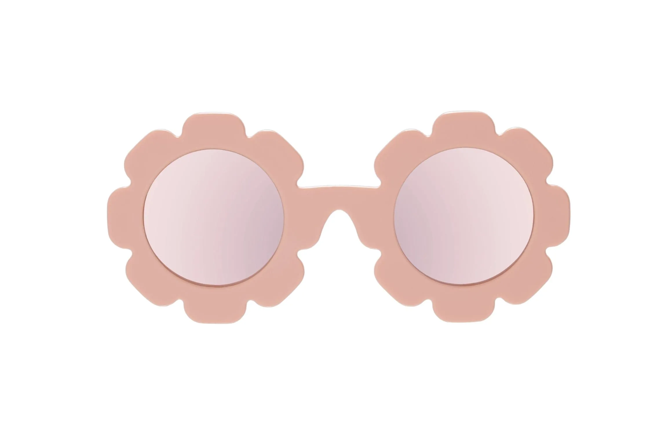 Peachy Keen - Polarized Lense Flower Sunglasses