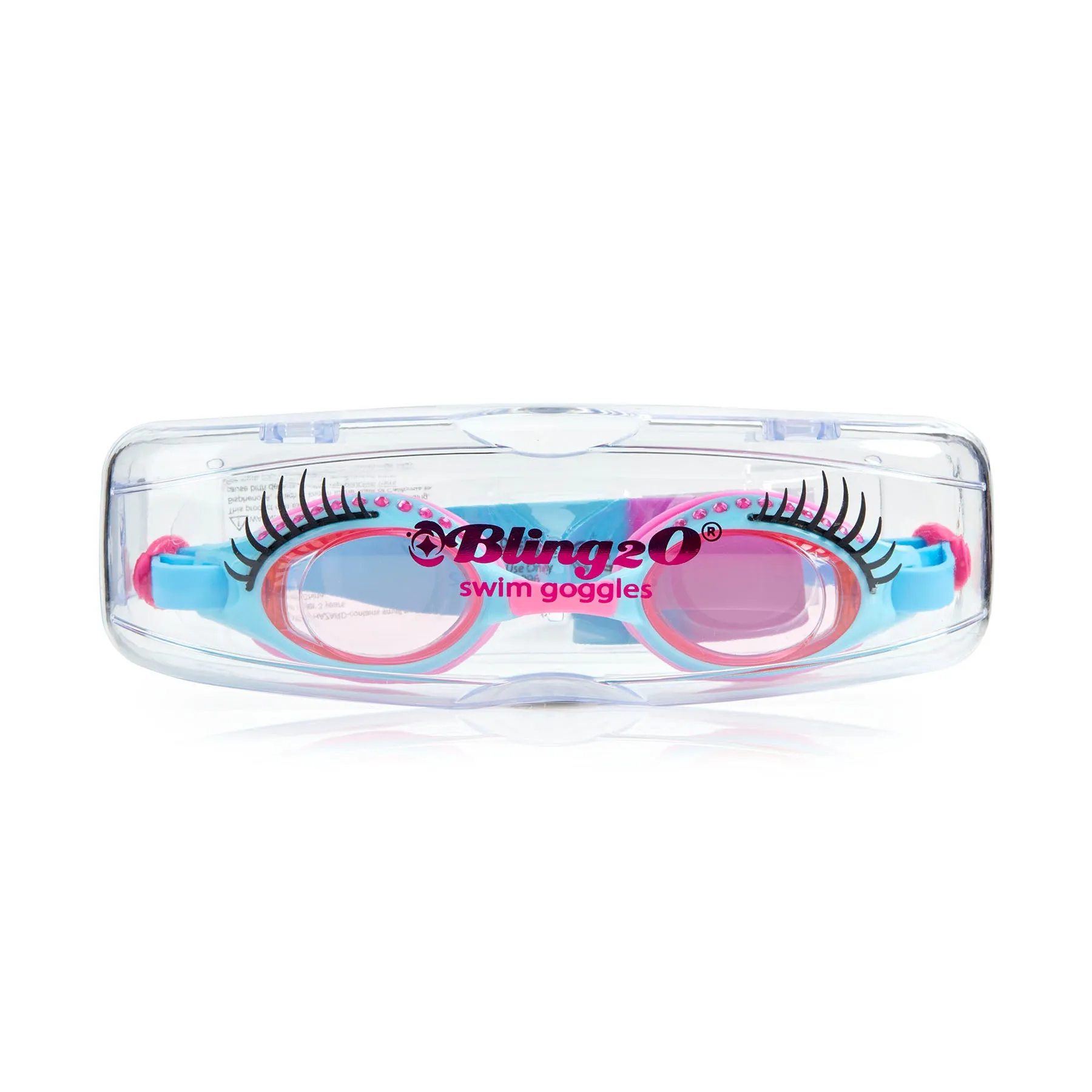 Peri-Wink-le Glam Lash Kids' Swim Goggles
