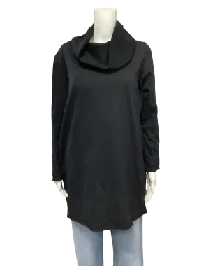 PLANET Womens's Cowl Neck Tunic Black Size: O/S