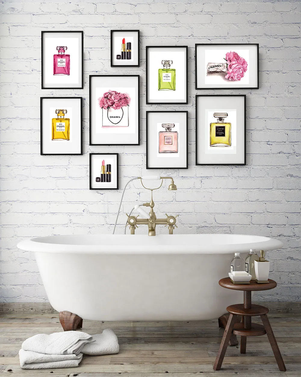 Print of Coco Noir perfume