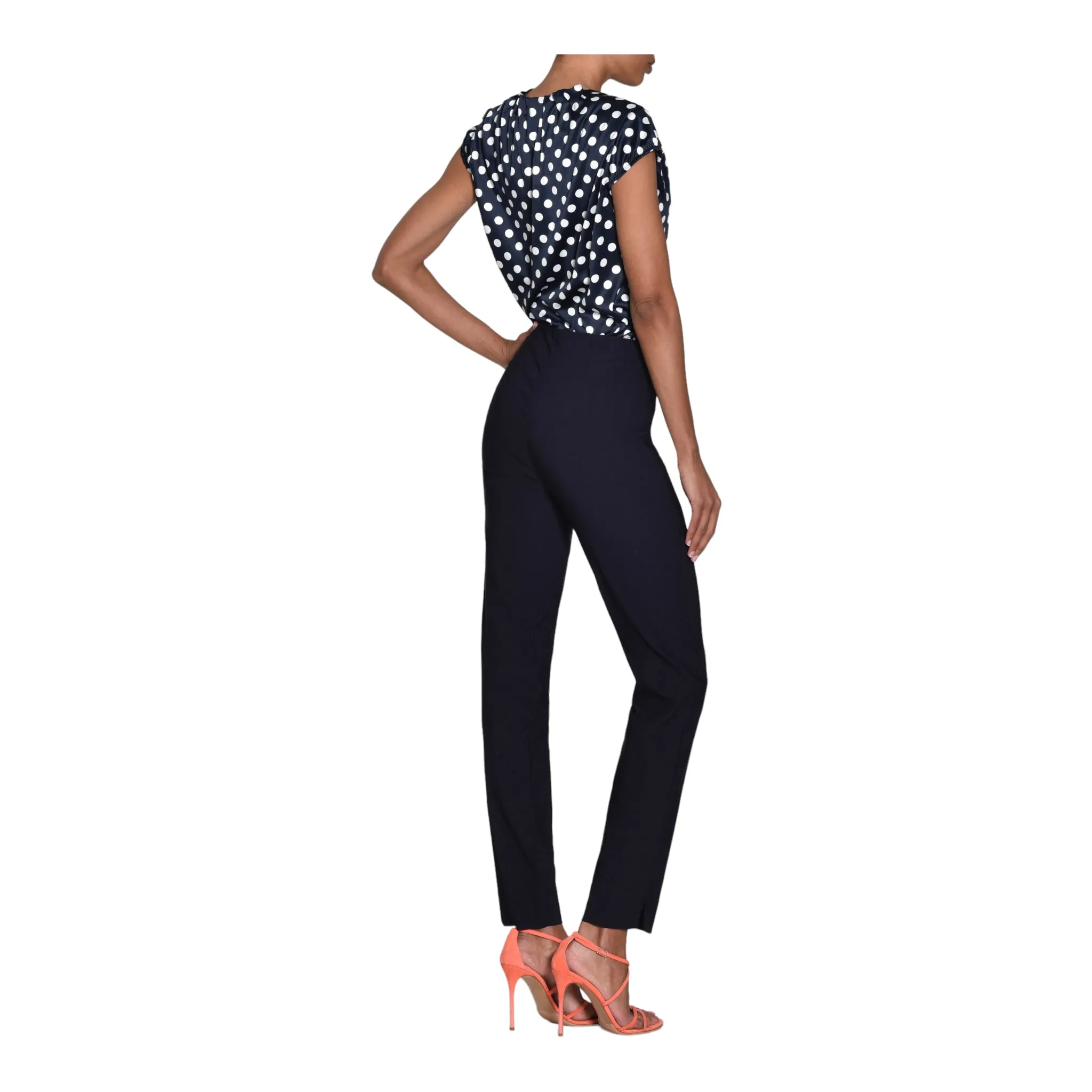 Robell Marie 78cm Full Length Trouser Navy