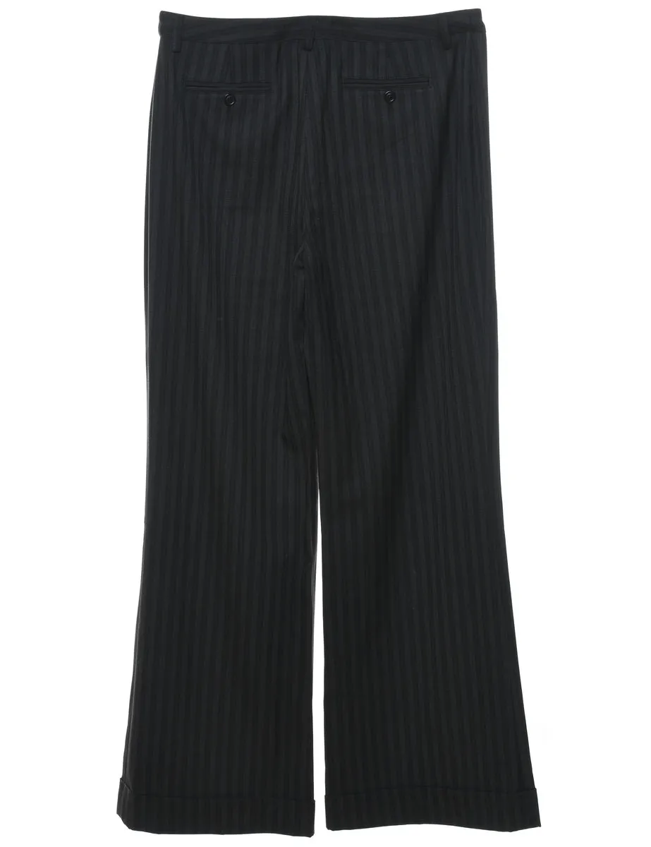 Striped Pattern Trousers - W32 L32
