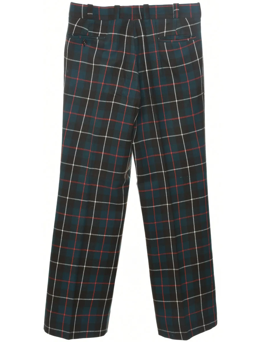 Tartan Trousers - W35 L32
