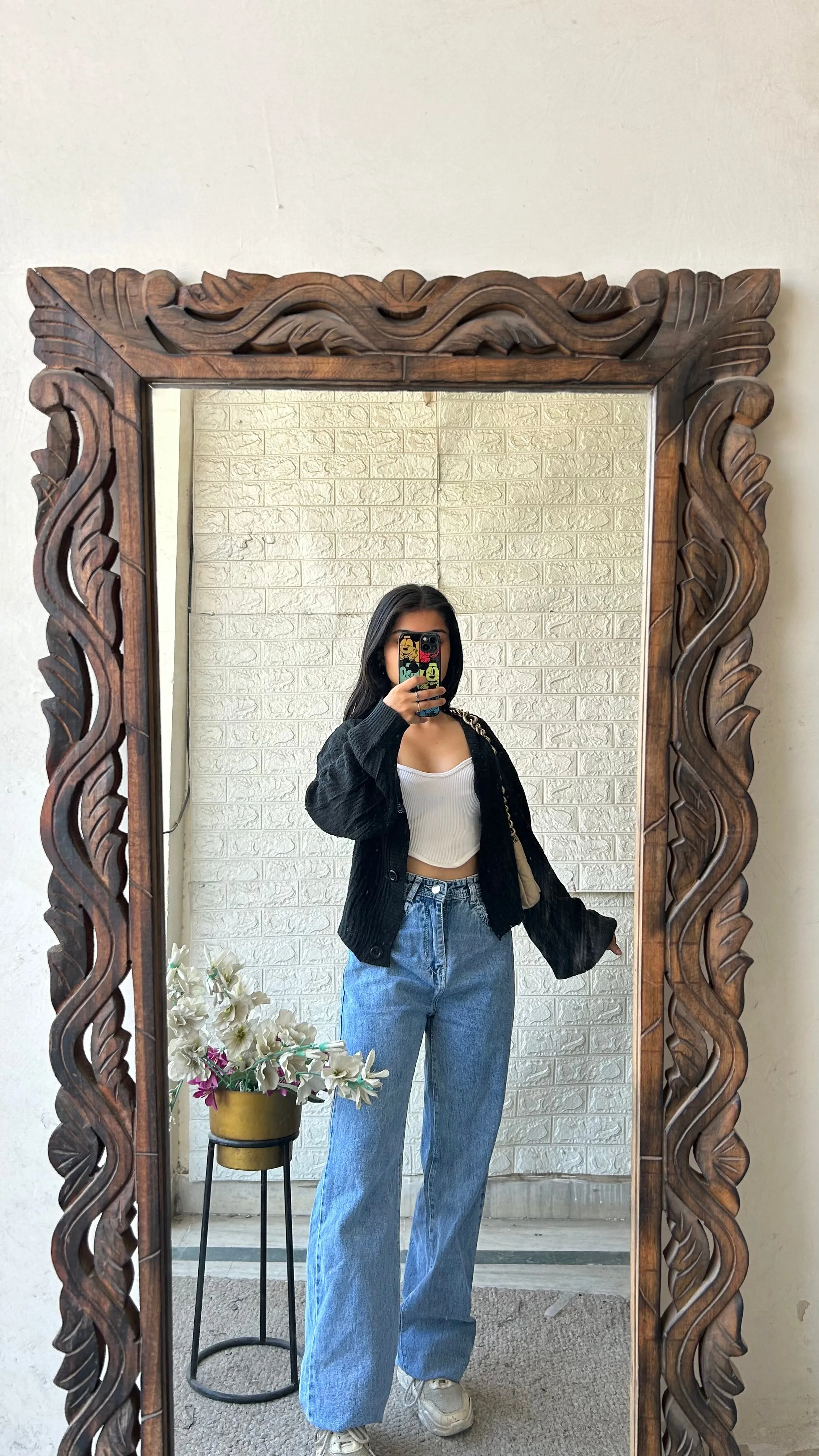Thrifted cardigan S