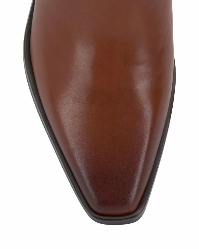 Vince Camuto MELISE4 EXTRA WIDE CALF WHISKY/BURNISHED LEA
