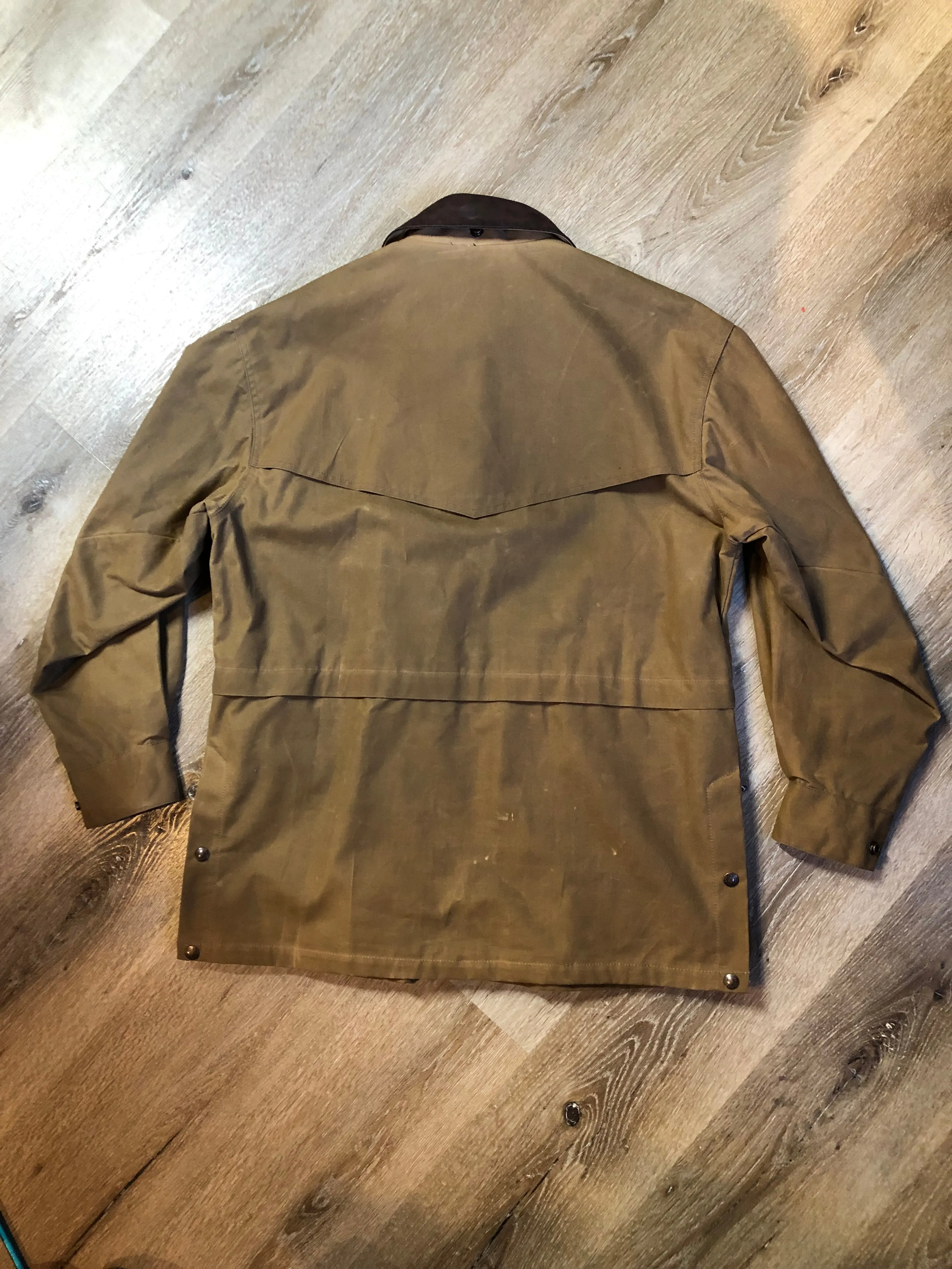 Vintage Australian Outback Oilskin Jacket, Made in Canada SOLD