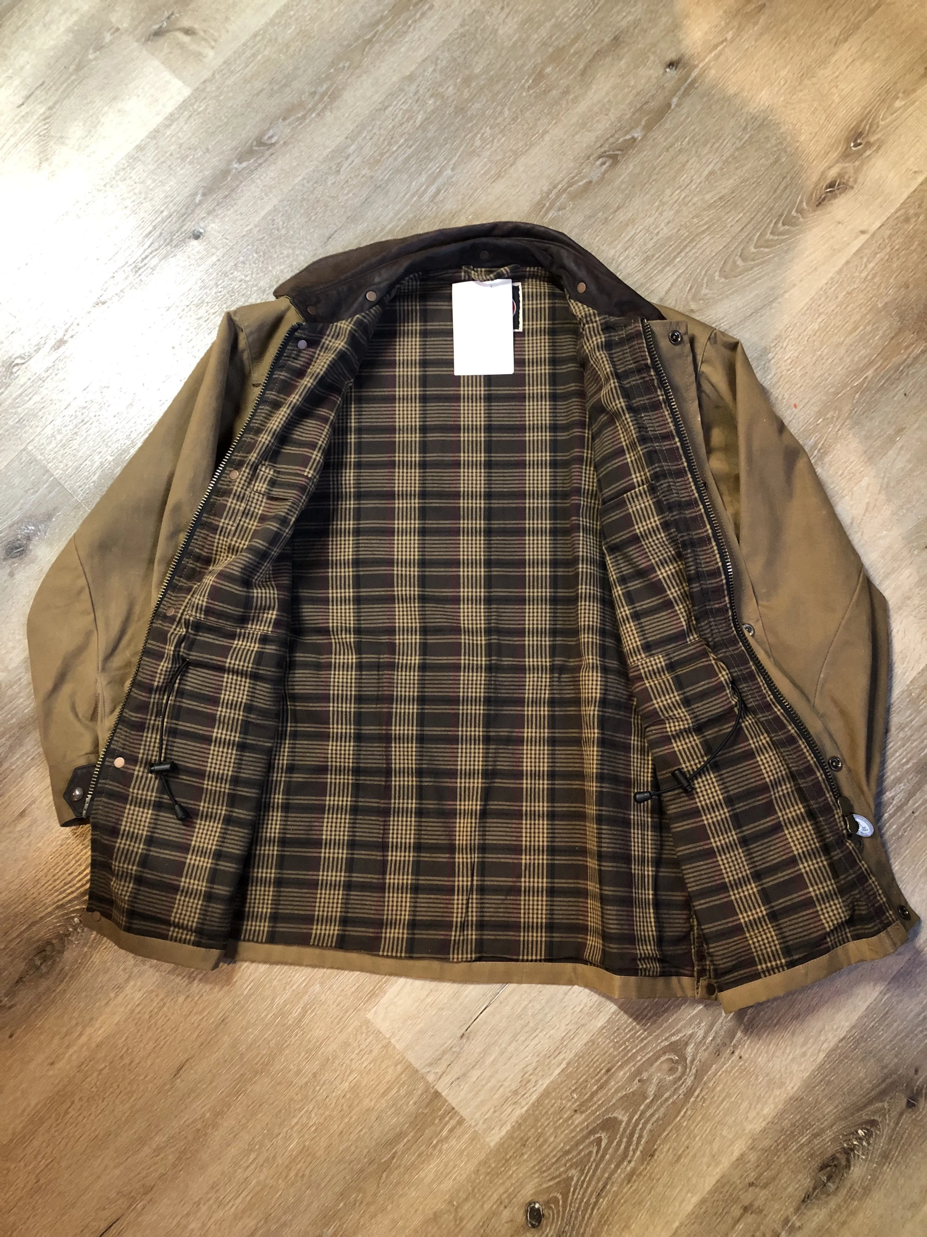 Vintage Australian Outback Oilskin Jacket, Made in Canada SOLD