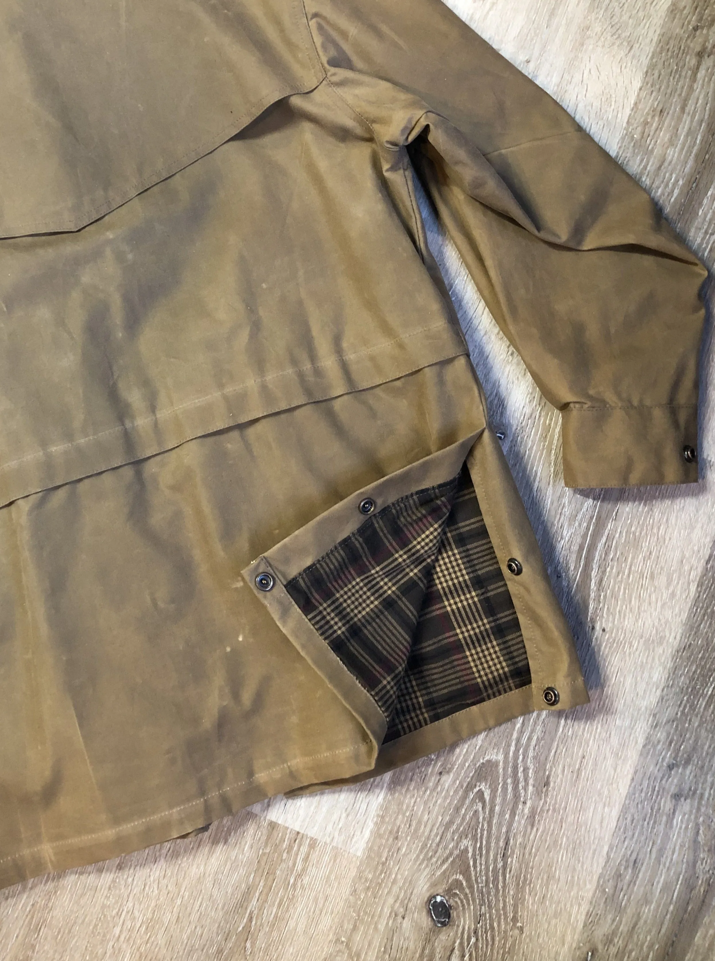 Vintage Australian Outback Oilskin Jacket, Made in Canada SOLD