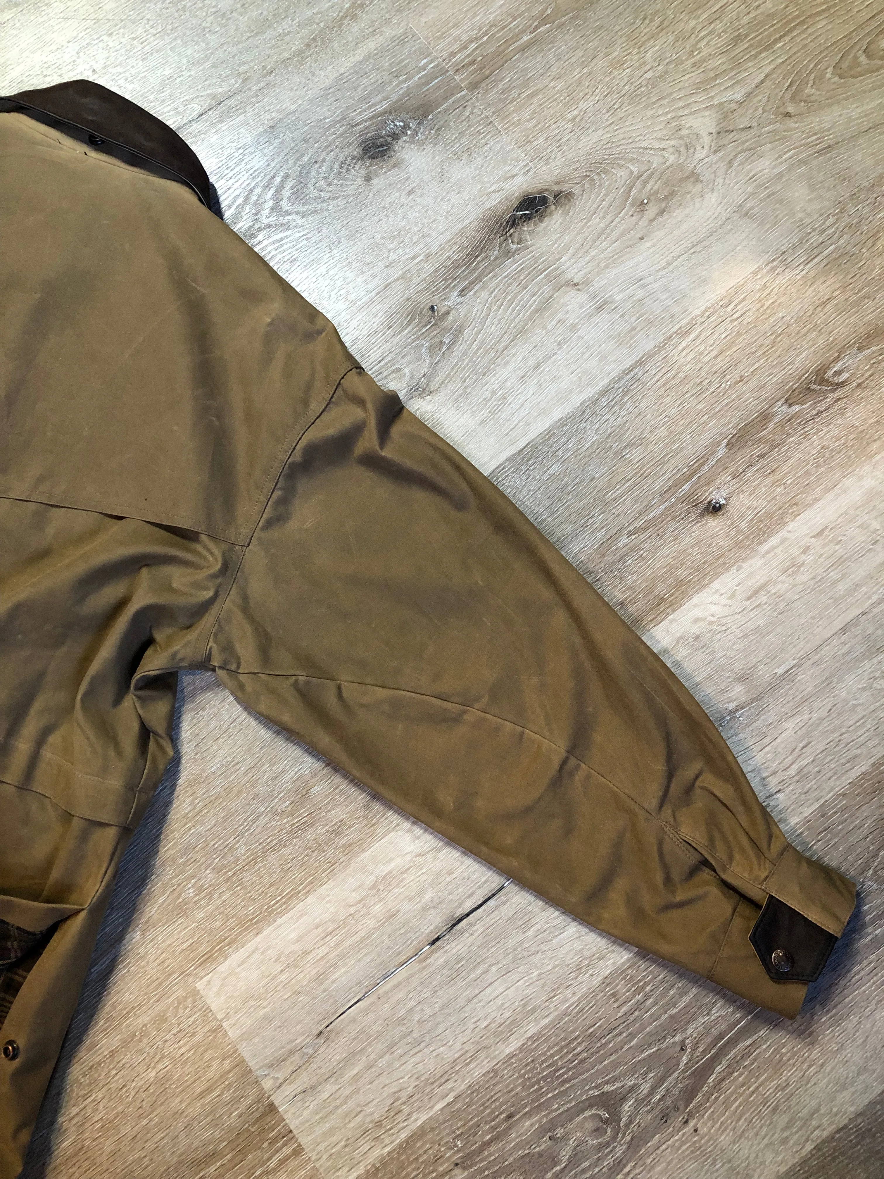 Vintage Australian Outback Oilskin Jacket, Made in Canada SOLD