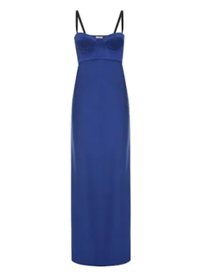 Violette Maxi Dress in Blue